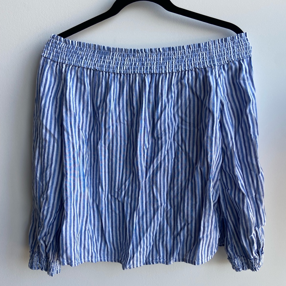 Rag & Bone off-shoulder blouse